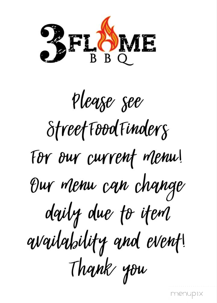 3 Flame BBQ - Sunbury, OH menu_pic