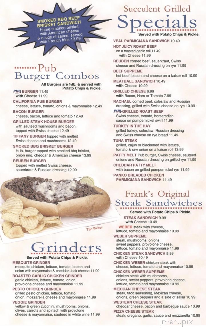 The Pub Neighborhood Grill & Bar - Quakertown, PA menu_pic