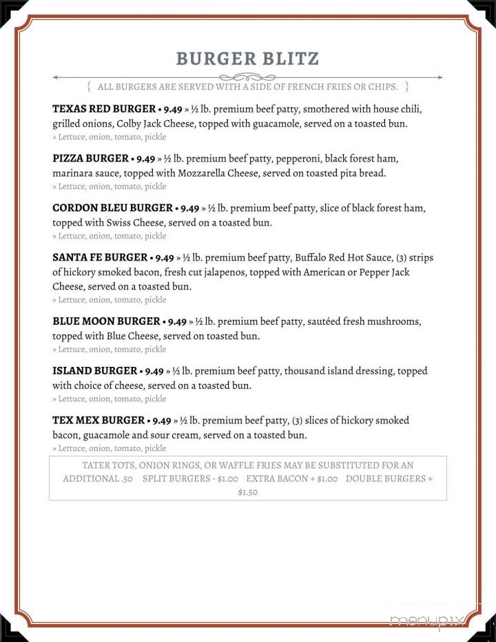 Woody's Sports Bar and Grill - Pratt, KS menu_pic