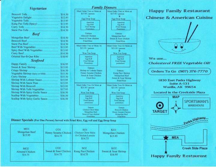 Happy Family Restaurant - Wasilla, AK