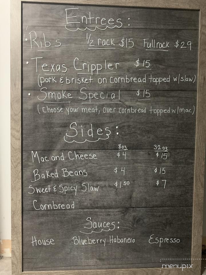 Up In Smoke BBQ - Harrisburg, PA menu_pic