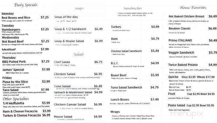 Cheesecakes & More - Shreveport, LA menu_pic