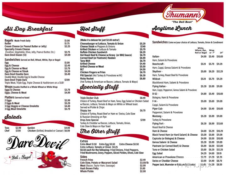 Daredevil Deli - Sussex, NJ menu_pic