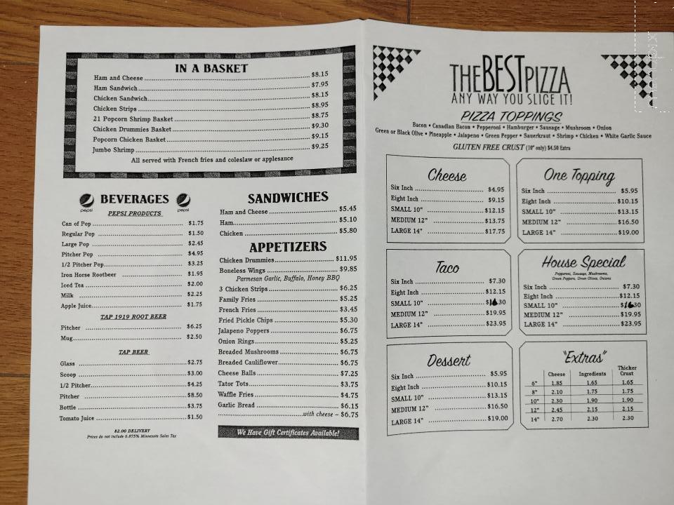 Dar's Pizza Place - Pipestone, MN