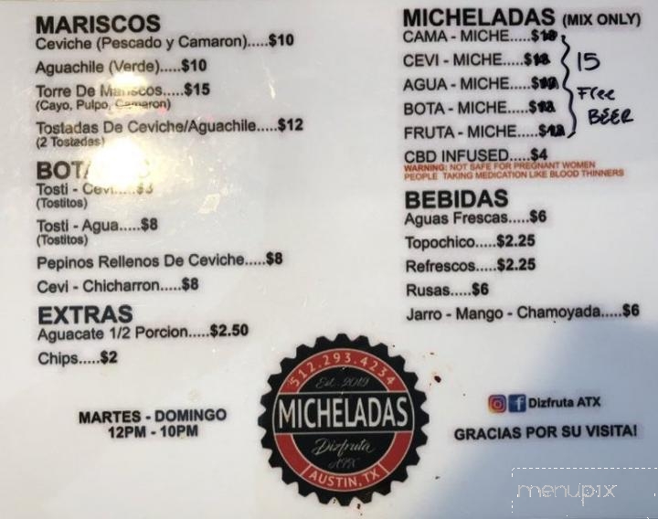 Dizfruta Atx Micheladas And Taco House - Austin, TX