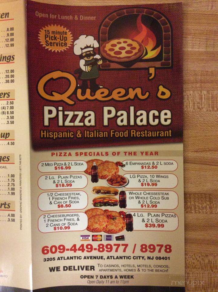 Queens Pizza Palace - Atlantic City, NJ