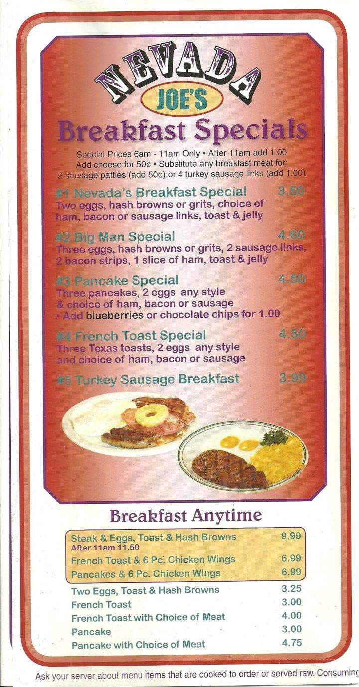 Nevada Coney Island - Detroit, MI menu_pic