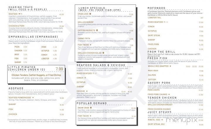 The Shack Caribbean Seafood and Grill - Harker Heights, TX menu_pic