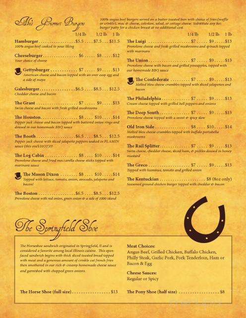 Honest Abe's Tap Grill - Morris, IL