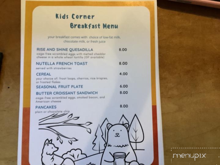 Springhouse Cafe - San Antonio, TX menu_pic