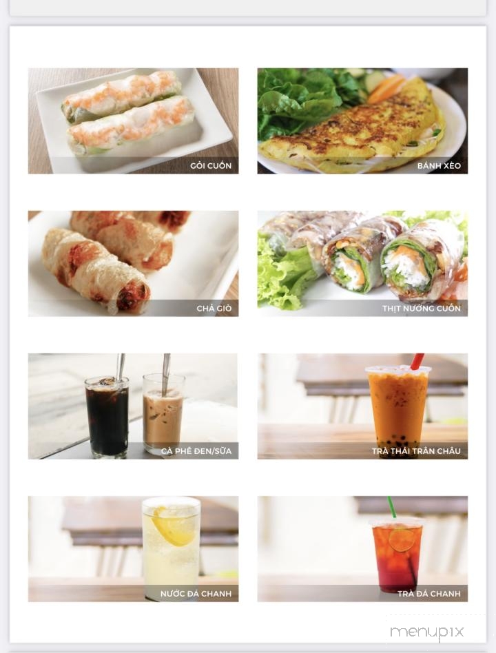 Pho Hung Vuong Restaurant - Tustin, CA menu_pic