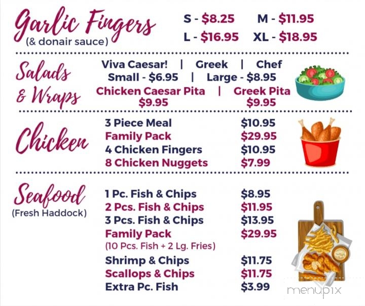 Passage Pizza - Eastern Passage, NS menu_pic