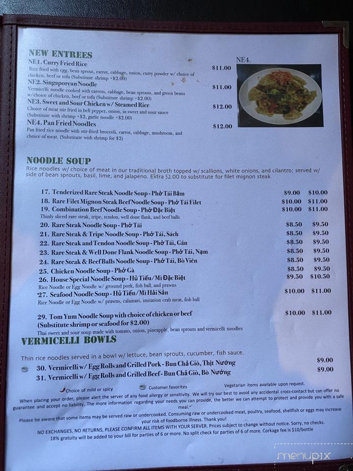 CreAsian Bistro - Pittsburg, CA menu_pic