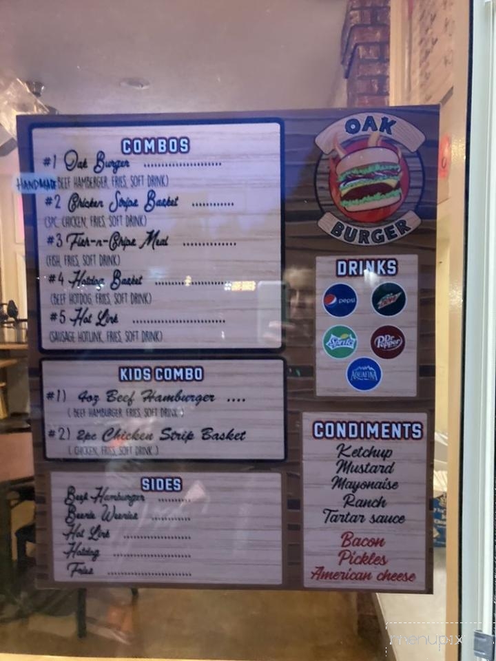 Oak Burger Restaurant - Oakville, WA