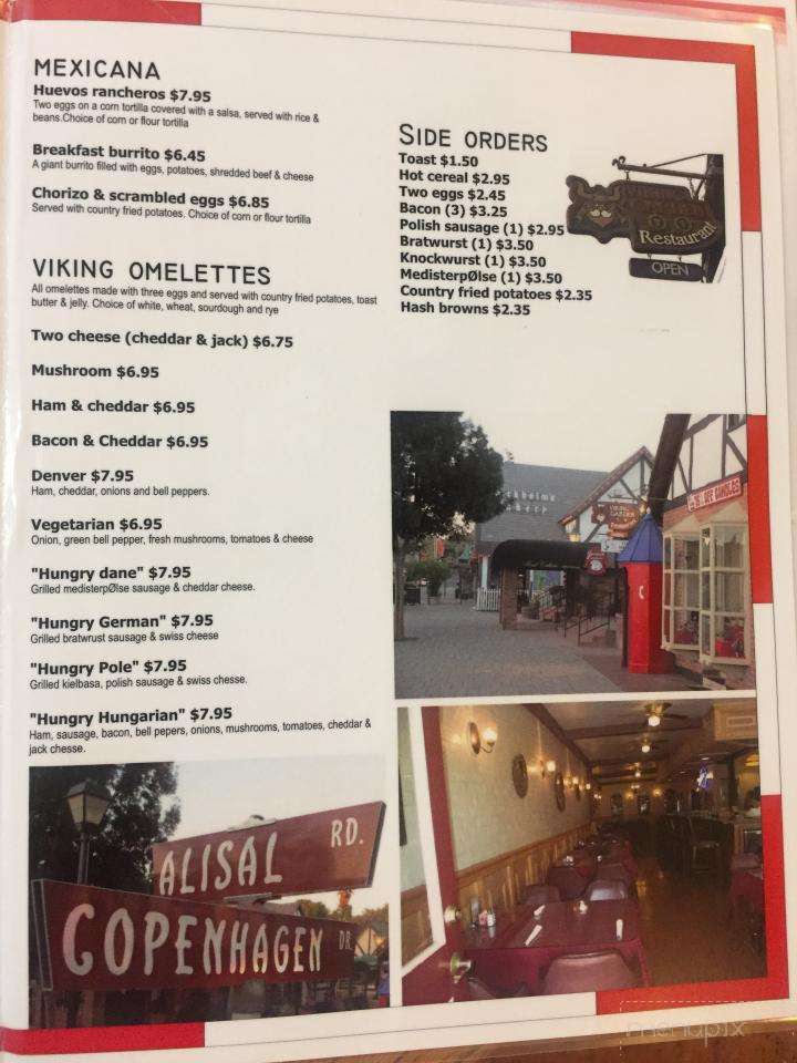 Viking Garden Restaurant - Solvang, CA