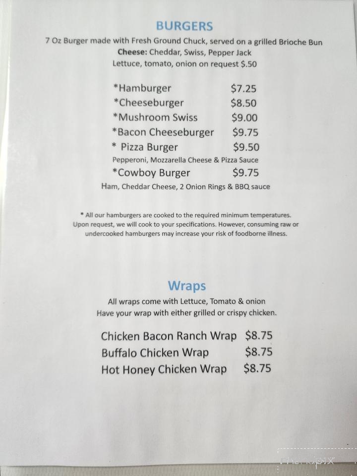 Mugshotz Bar & Grill - Randolph, WI menu_pic