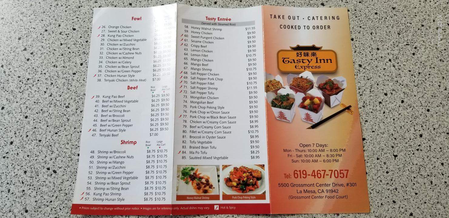 Tasty Inn Express - La Mesa, CA