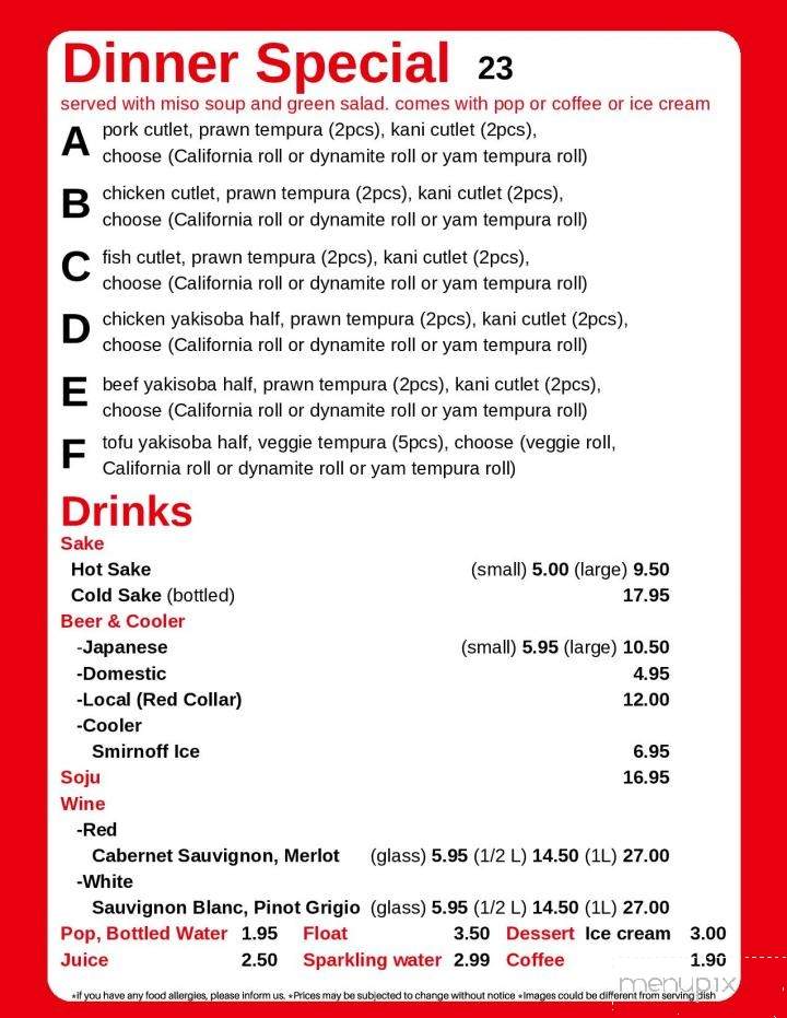 Jacob's Noodle & Cutlet - Kamloops, BC menu_pic