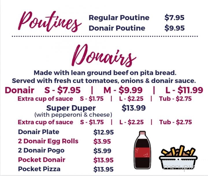Passage Pizza - Eastern Passage, NS menu_pic