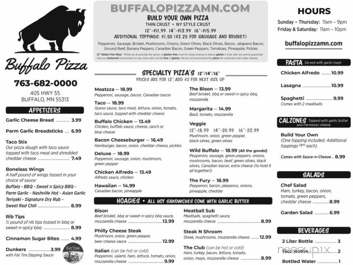 Buffalo Pizza - Buffalo, MN