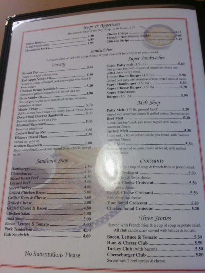 Red Apple Family Restaurant - Rock Falls, IL menu_pic