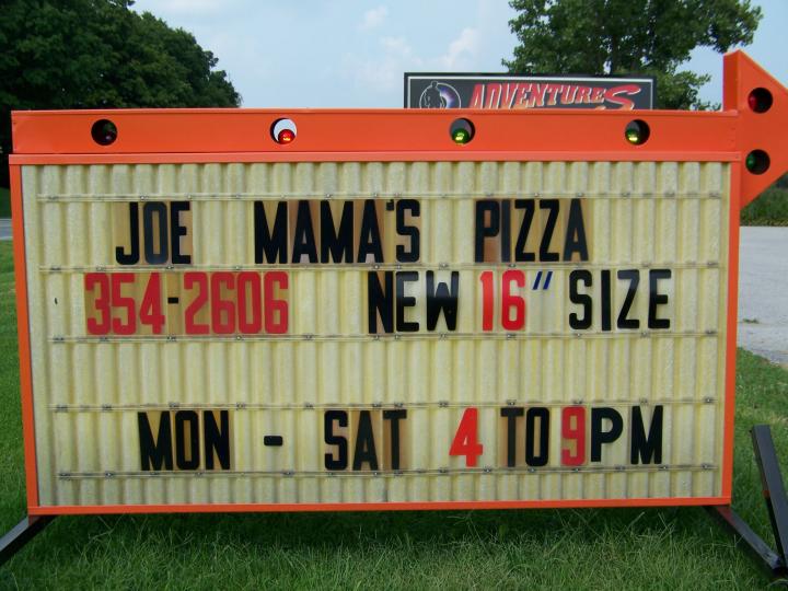 Joe Mama's Pizza - Petersburg, IN