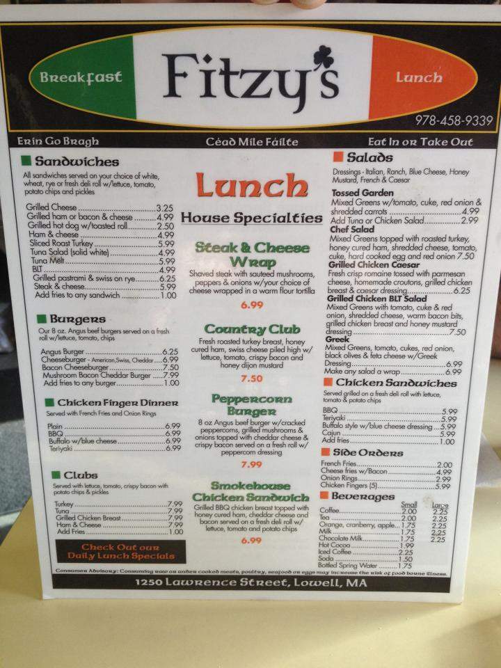 Fitzy's - Lowell, MA