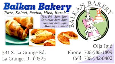 Balkan Bakery - La Grange, IL