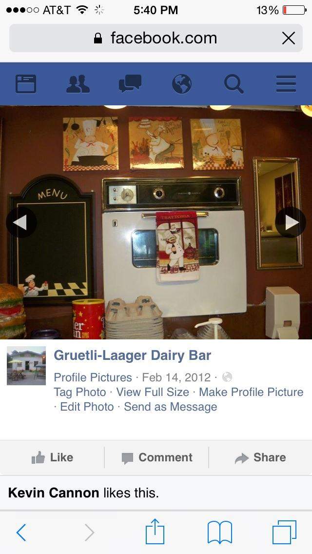 Gruetli-Laager Dairy Bar - Gruetli Laager, TN menu_pic