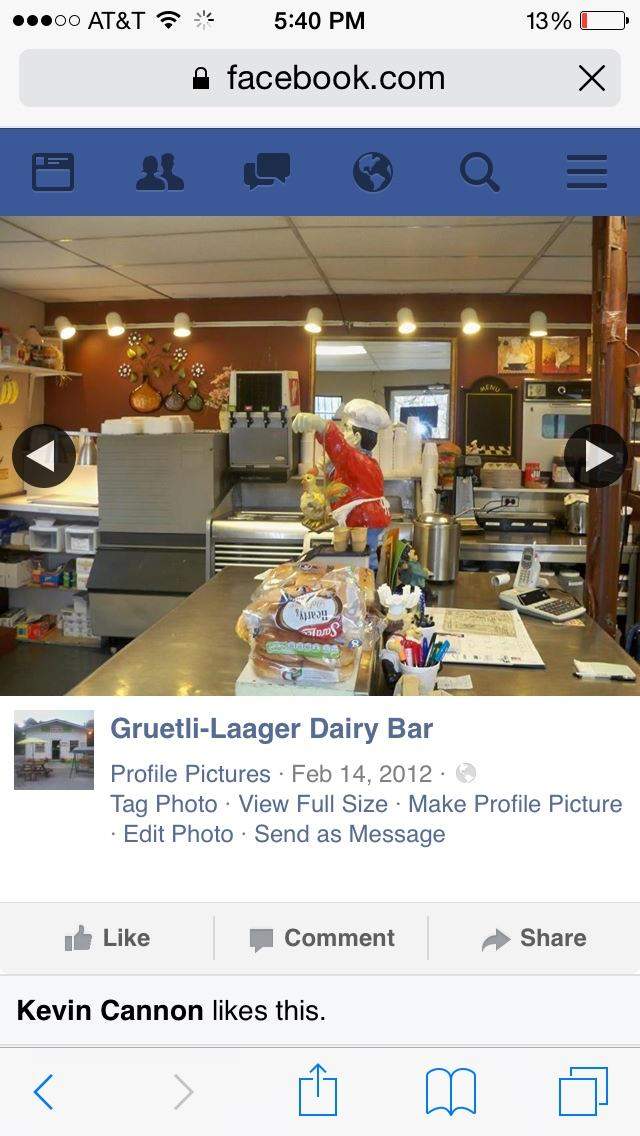 Gruetli-Laager Dairy Bar - Gruetli Laager, TN menu_pic