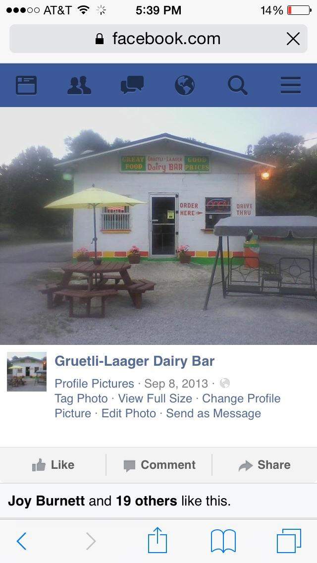 Gruetli-Laager Dairy Bar - Gruetli Laager, TN menu_pic