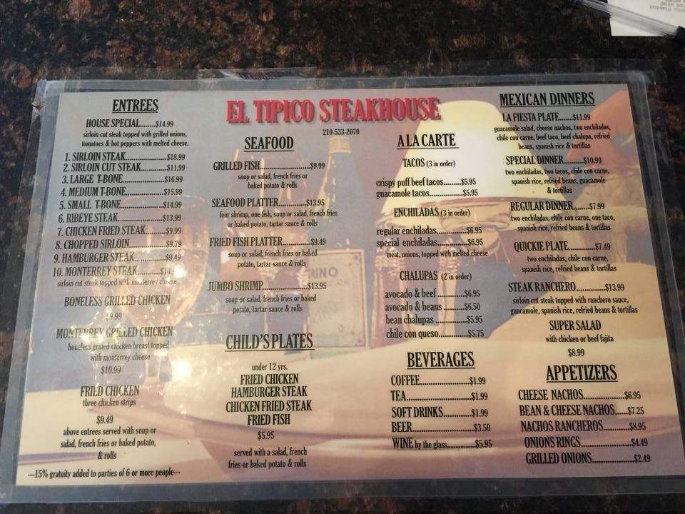 El Tipico Restaurant - San Antonio, TX