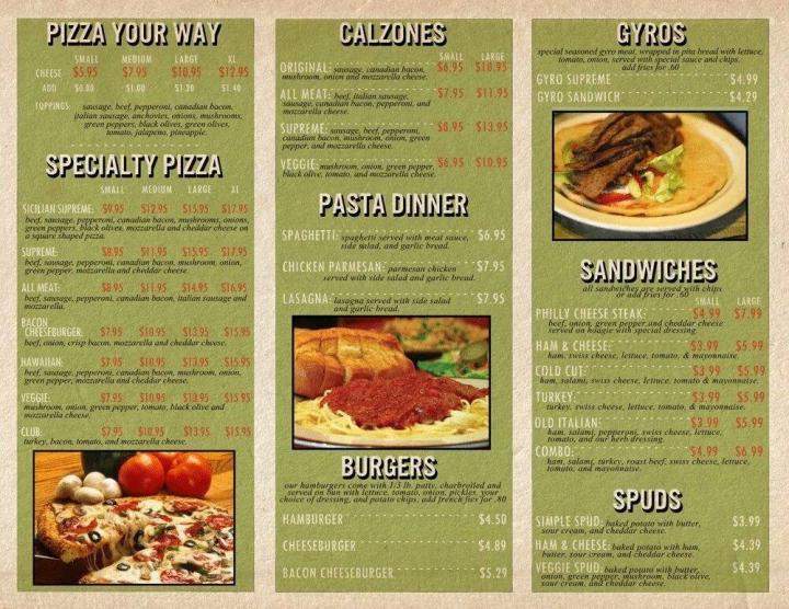 McSalty's Pizza - Oklahoma City, OK menu_pic