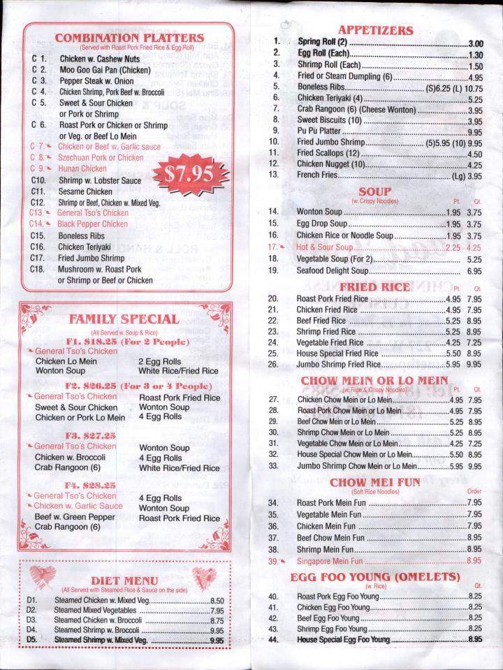 Food King - Smethport, PA menu_pic