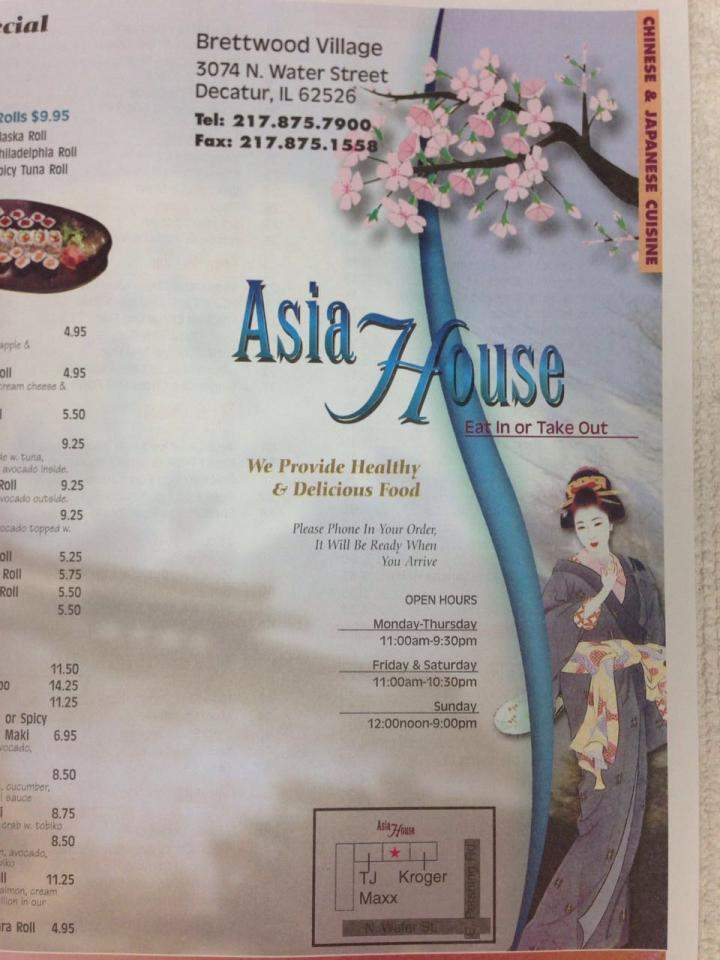 Asia House - Decatur, IL