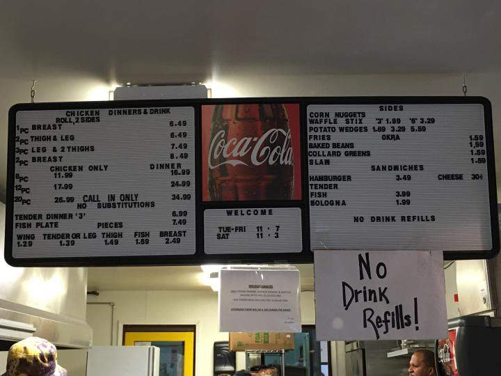 Hunter's Chicken & Waffle Shack - Morganton, NC menu_pic