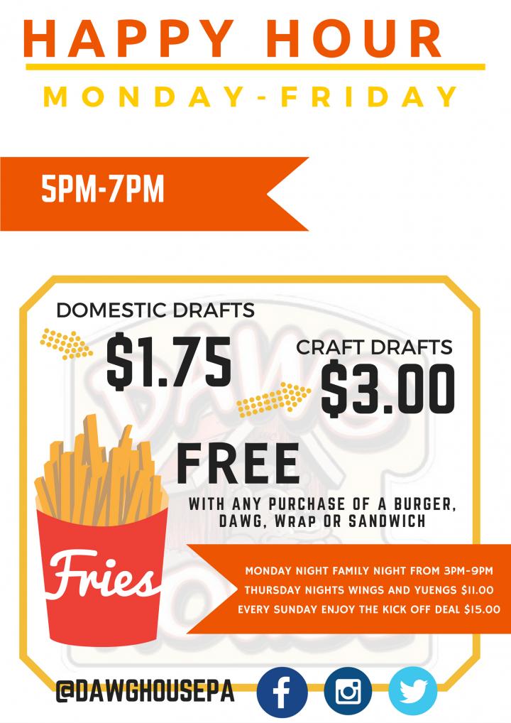 The Dawg House - Waynesboro, PA menu_pic