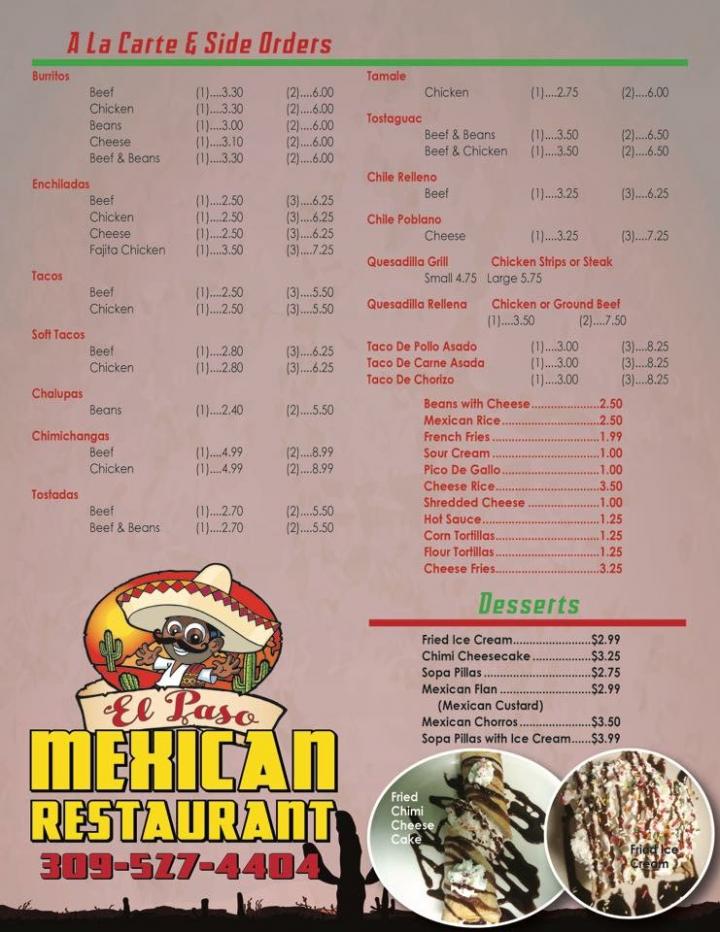 El Paso Mexican Restaurant  - El Paso, IL