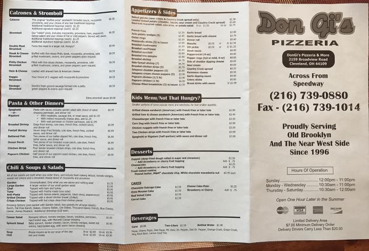 Don G's Pizzeria - Cleveland, OH