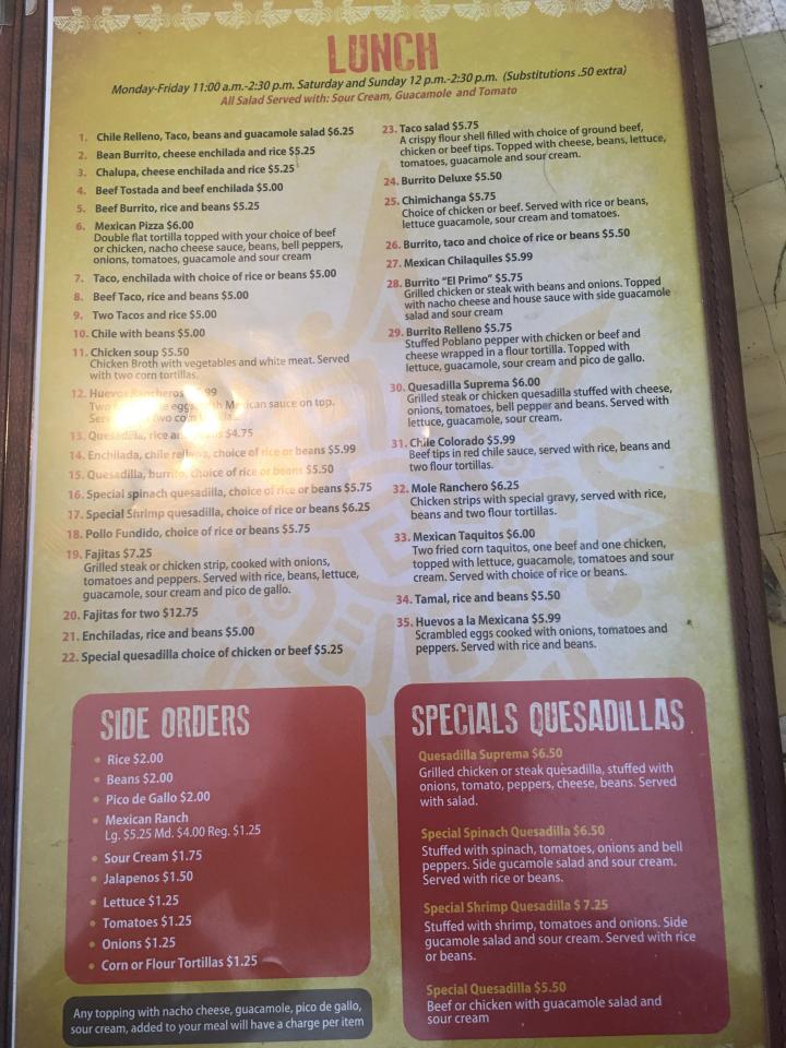 Molina's Mexican Restaurant - Piedmont, SC