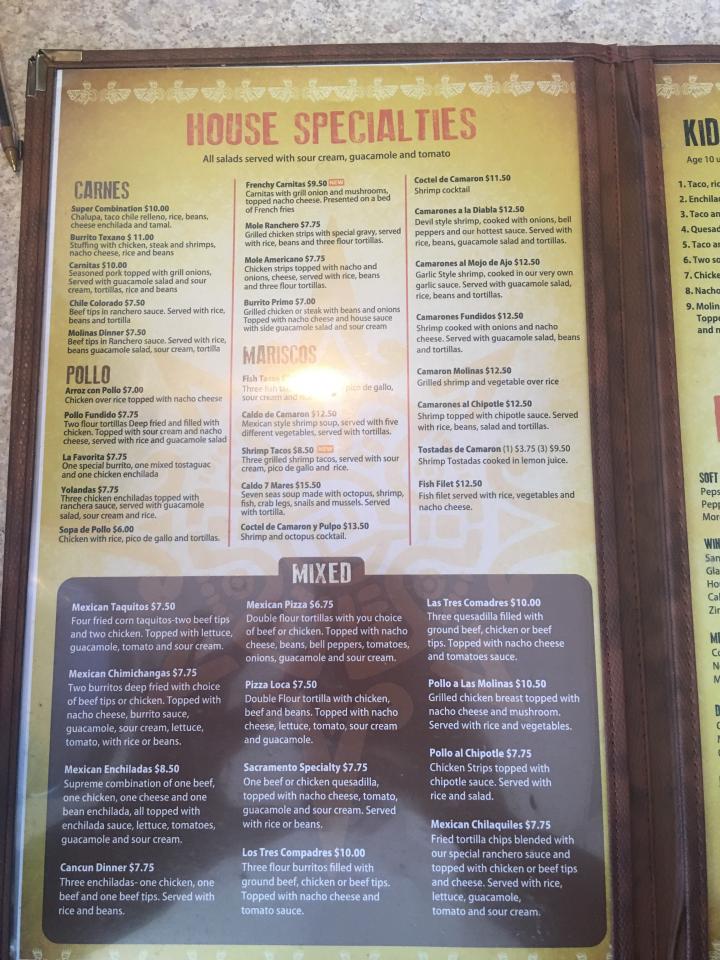 Molina's Mexican Restaurant - Piedmont, SC