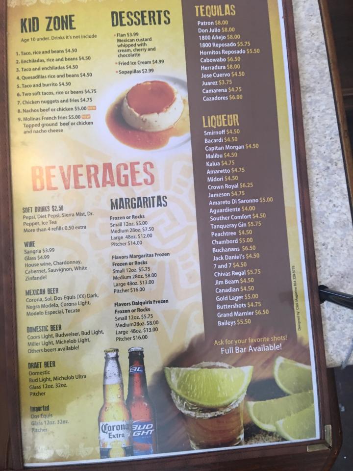 Molina's Mexican Restaurant - Piedmont, SC