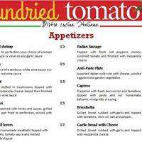 Sundried Tomato Bistro - Windsor, ON