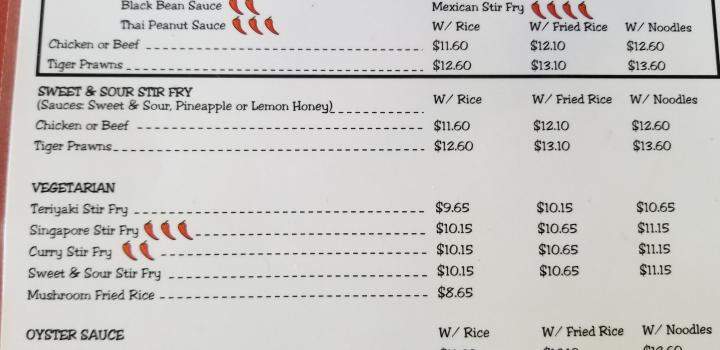 Baan Do's Stir Fry - Duncan, BC menu_pic