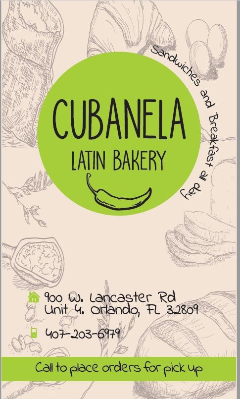 Cubanela Latin Bakery - Orlando, FL menu_pic