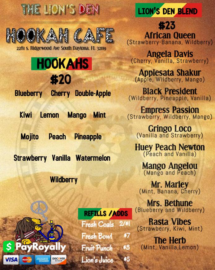 The Lion's Den Hookah Cafe - South Daytona, FL