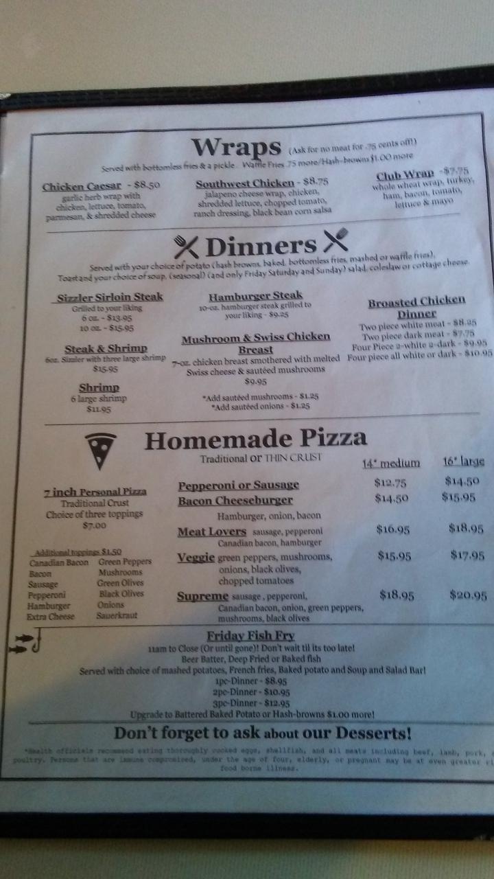 Lake Magnor Lighthouse - Clayton, WI menu_pic