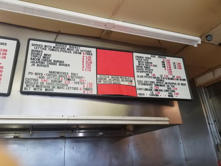 Joe's Seafood - Dallas, TX menu_pic