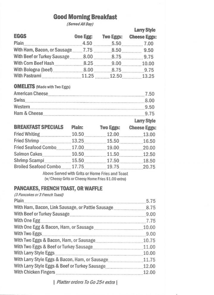 Sugar Bowl - Mount Vernon, NY menu_pic