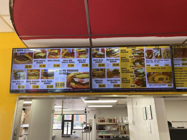 Hippo Burgers - Crosby, TX menu_pic